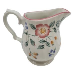 Creamer Pitcher - Flower Pattern 4"